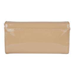 Christian Louboutin Beige Patent Leather Clutch  