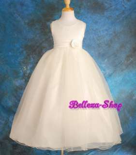 Wedding Flower Girls Party Pageant Beauty Dress Size 12 months   Size 