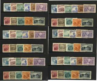 US Stamps # 230 240 Columbian Wholesale Lot of 10 Sets  