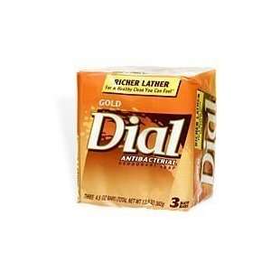 DIAL Gold DEODORANT BAR SOAPS   Dial Antibacterial Deodorant Bar, 4 oz 