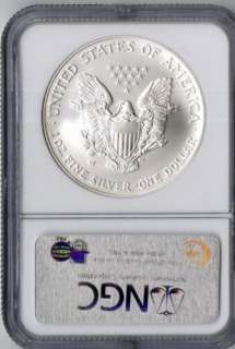 US Coin 2006W Silver Eagle $1 20th Anniversary NGC MS70  
