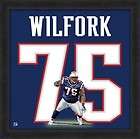 Vince Wilfork New England Patriots 20x20 Black Wood Framed Jersey 