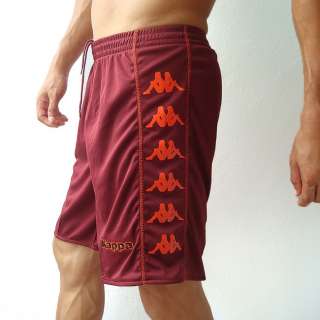 KAPPA Mens Football Soccer Jersey Shorts Maroon M L XL  