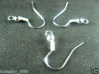 Free ship 1000pcs silver plating earring&hook 18x17mm  