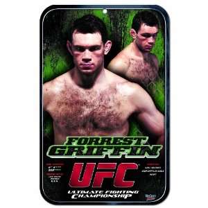  UFC Mixed Martial Arts Forrest Griffin 11 by 17 inch 