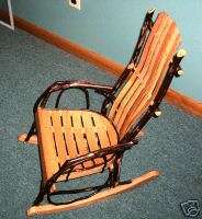 AMISH MADE HICKORY BENT ROCKING CHAIR CHILD SMALL NEW AMERICAN MADE 