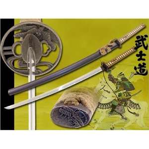   Tang Blade Japanese Dragonfly Samurai Katana Sword