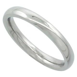 Sterling Silver 2 mm Thin High Dome Wedding Band Toe Ring Thumb Ring 