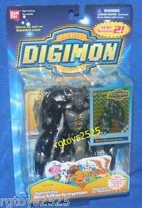 DIGIMON Digivolving BlackWarGreymon Agumon New HTF  