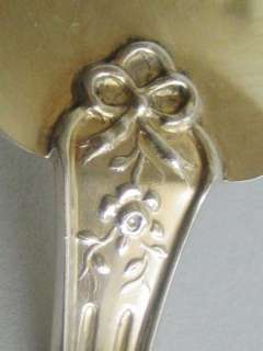 Antique French Sterling Silver Strawberry Server Spoon  