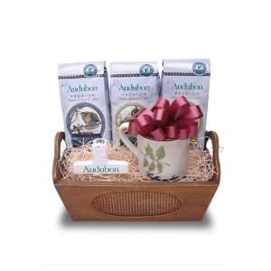 Audubon Shade Grown Coffee, Gourmet Coffee Gift Basket with 
