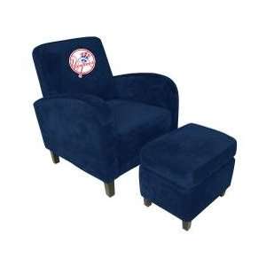  MLB New York Yankees Den Chair with Ottoman   Imperial 