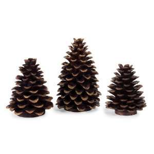   Tabletop Floor Finials Sculpture Accent   Set of 3