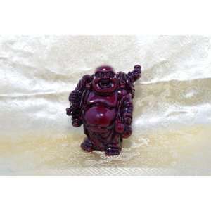  Resin Traveling Laughing Buddha with Gourd in One Hand 