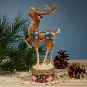    2011 Jim Shore, HOLIDAY MAGIC   Reindeer Figure