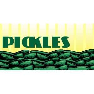  3x6 Vinyl Banner   Pickles 