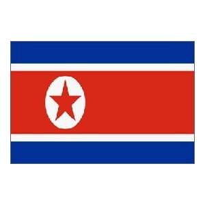  North Korea Flag 6X10 Foot Nylon Patio, Lawn & Garden