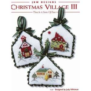  Christmas Village III   Cross Stitch Pattern Arts, Crafts 