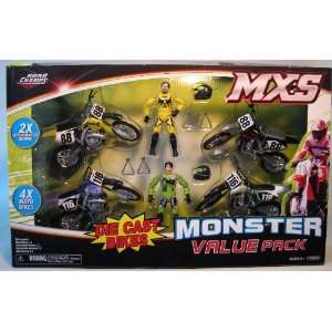  Road Champs MXS Monster Pack (4 bikes+2 riders) YG Toys 