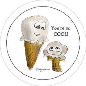  Funny Cartoon Ice Cream Cones Keychain Toys & Games