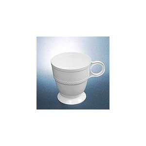  Berry Plastics White Opulence Coffee Cups 8 oz. FCUP8OS 