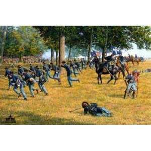     The Death of Reynolds   Gettysburg Artists Proof