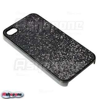Bling Glitter Rubber Hard Case Cover for iPhone 4 4G  