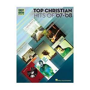 Hal Leonard Top Christian Hits Of 07 08 Tab Songbook   Easy Guitar 