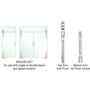   for Use With Single or Double Doors and Glass Transom by CR Laurence