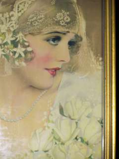 VINTAGE ROLF ARMSTRONG 1927 POMPEIAN BEAUTY YARD LONG PANEL PIN UP 