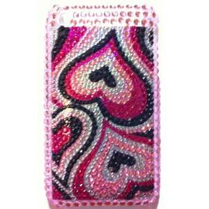   Rhinestone Protector Hard Skin Back Case Phone Cover for iPhone 3G/3GS