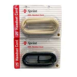  Name Brand Assorted 25 Foot Handset Cords Case Pack 20 