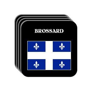 Quebec   BROSSARD Set of 4 Mini Mousepad Coasters