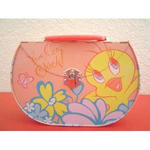   Looney Tunes Tweety Tin Collectible Purse Lunch Box