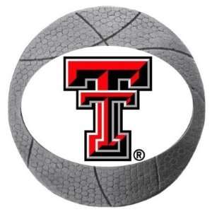 Texas Tech Red Raiders Basketball One Inch Pewter Pin   NCAA College 