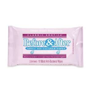  Before & After Anti Bacterial Adult Toy Cleaner, 10 Count 