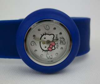 1Pcs Hellokitty Silicone Band Slap Watch For Children  
