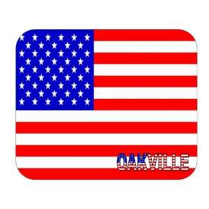  US Flag   Oakville, Missouri (MO) Mouse Pad Everything 