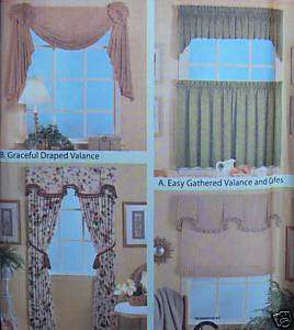 Home Decor Windoware window treatments Valance pattern  