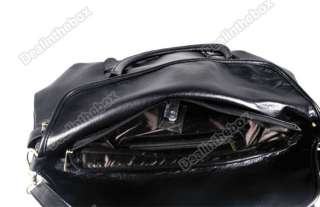 Womens Tote Style Lady PU Leather Handbag Shoulder Bag  