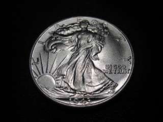 Uncirculated Walking Liberty Silver Coin Lot US Set Old  