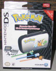 Nintendo DS Pokemon Character Case Kit 7 Pc Set Brand New  