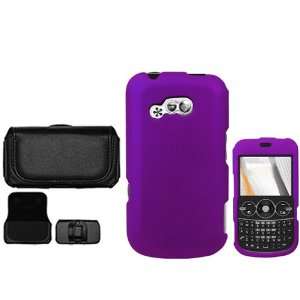  iNcido Brand LG 900G Combo Rubber Purple Protective Case Faceplate 