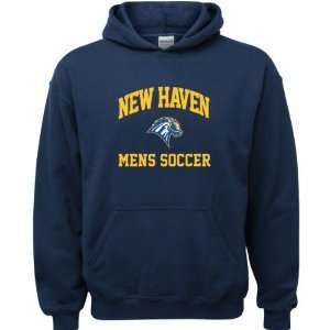 New Haven Chargers Navy Youth Mens Soccer Arch Hooded Sweatshirt 