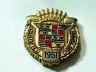 1951 Cadillac Certified Craftsman Pin Badge