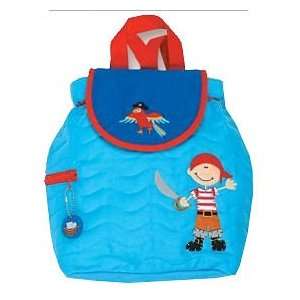 Stephen Joseph Pirate Quilted Backpack Toys & Games