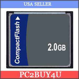 Standard 2GB Compact Flash CF Card