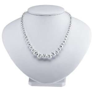 Genuine Marbella (TM) .925 Sterling Silver Necklace. Sterling Silver 
