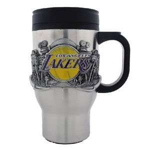  Los Angeles Lakers Stainless Steel & Pewter Travel Mug 