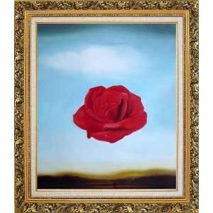  The Meditative Rose, Dali Reproduction Oil Painting, with 